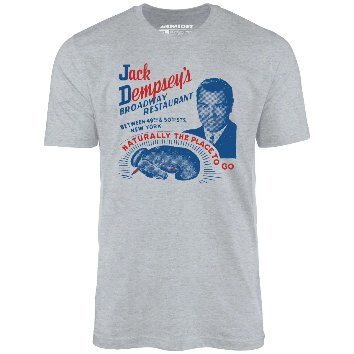 Jack Dempsey's v1 - Manhattan, NY - Vintage Restaurant - Unisex T-Shirt
