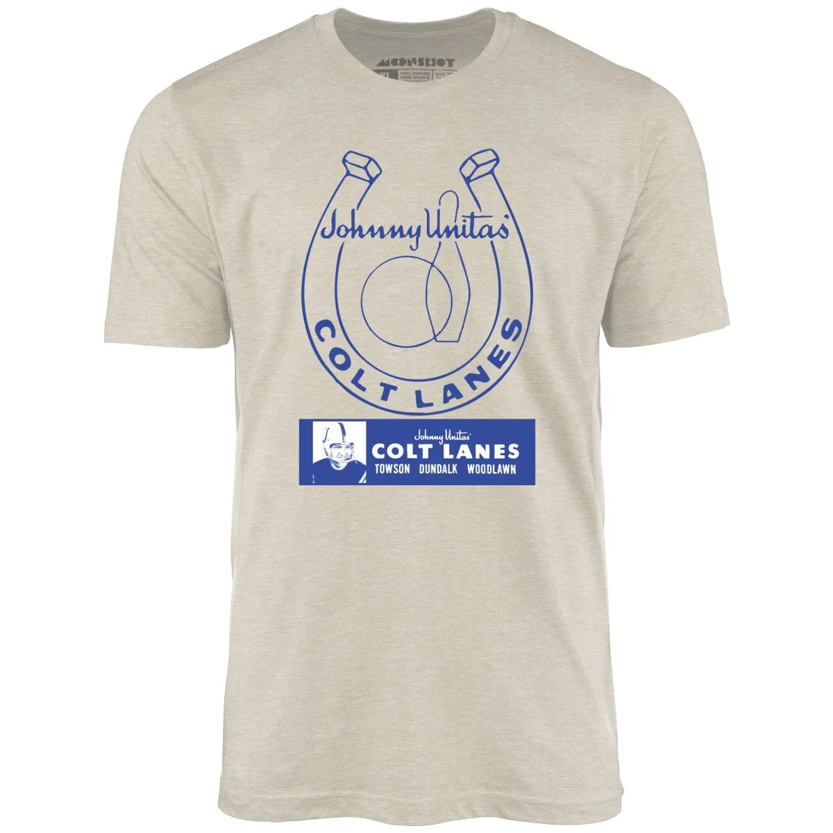 Johnny Unitas Colt Lanes - Maryland - Vintage Bowling Alley - Unisex T-Shirt