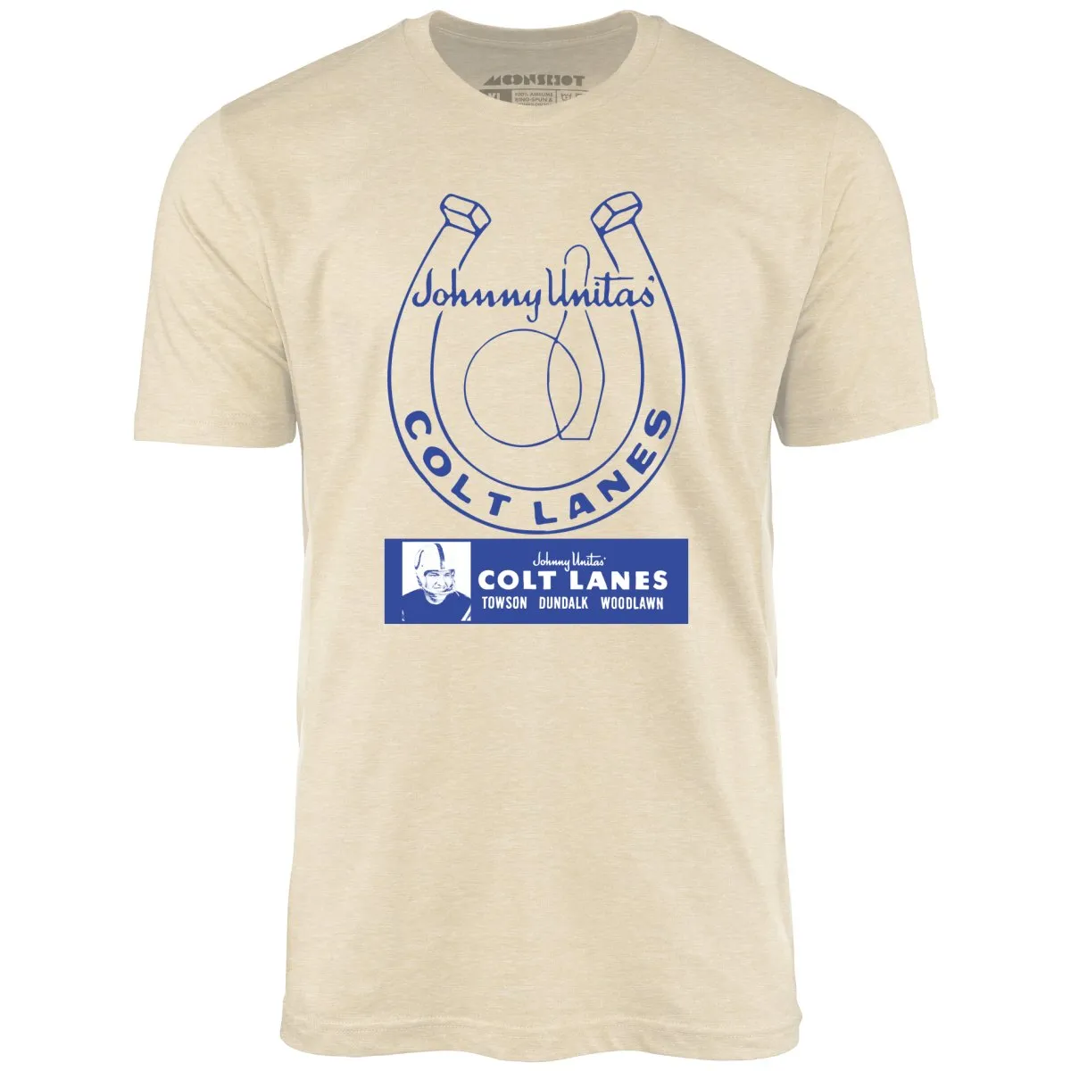 Johnny Unitas Colt Lanes - Maryland - Vintage Bowling Alley - Unisex T-Shirt
