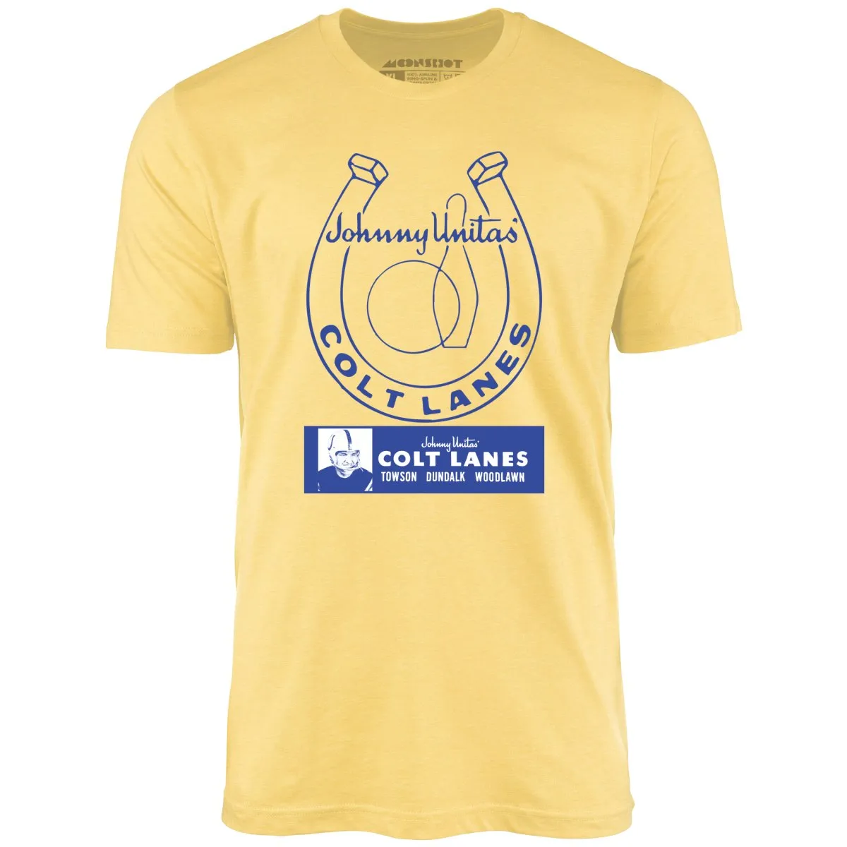 Johnny Unitas Colt Lanes - Maryland - Vintage Bowling Alley - Unisex T-Shirt