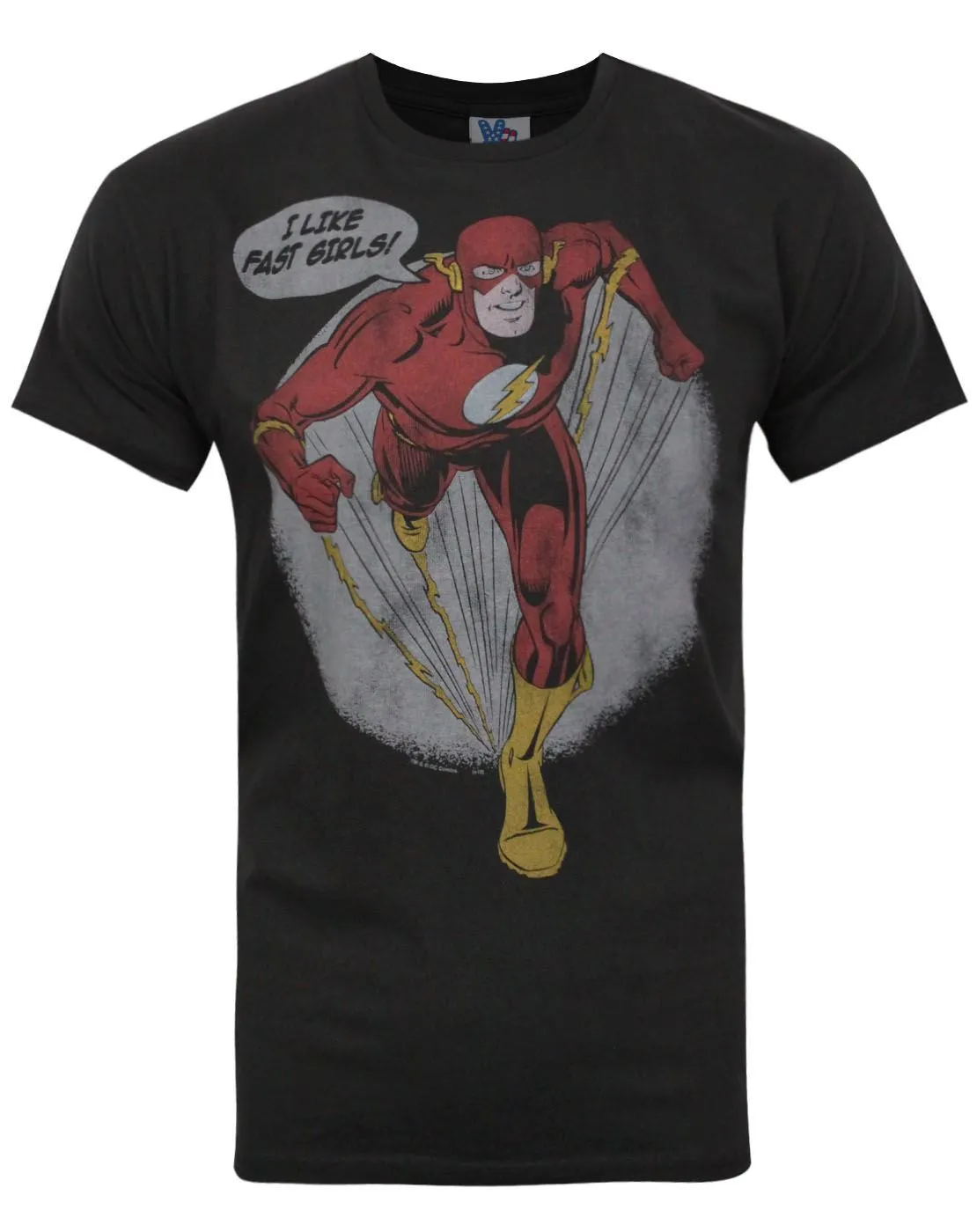 Junk Food The Flash I Like Fast Girls Mens T-Shirt