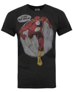 Junk Food The Flash I Like Fast Girls Mens T-Shirt