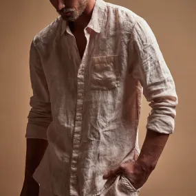 Lightweight Linen Shirt - Zephyr Pigment
