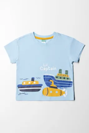 Lil Captain Printed T-Shirt