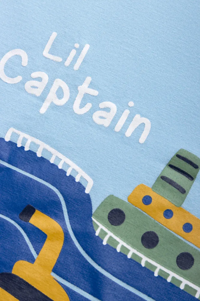 Lil Captain Printed T-Shirt