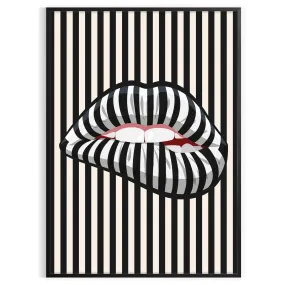 Lips Popular Print