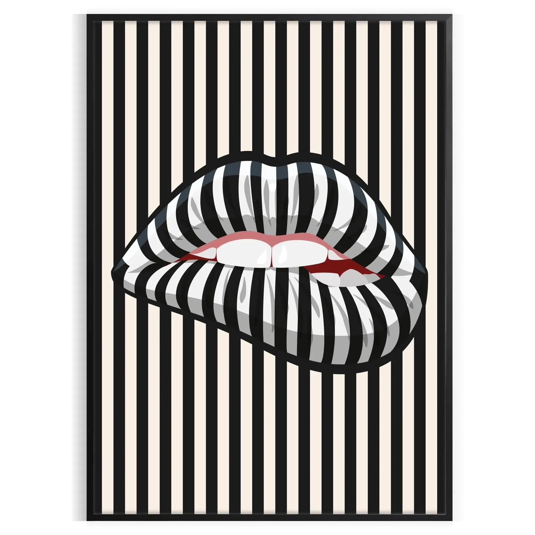 Lips Popular Print