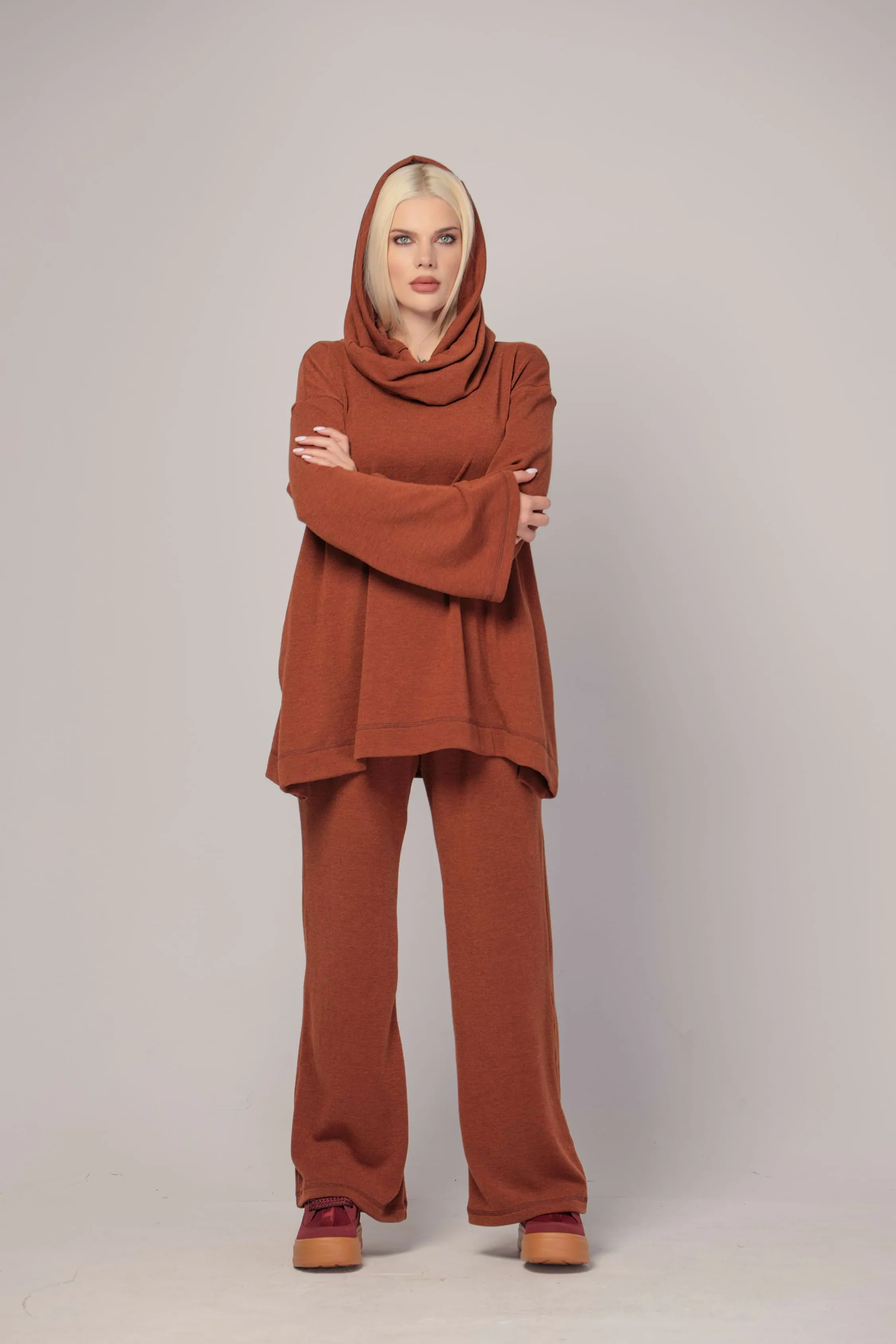 Loose airy hoodie - CIELA