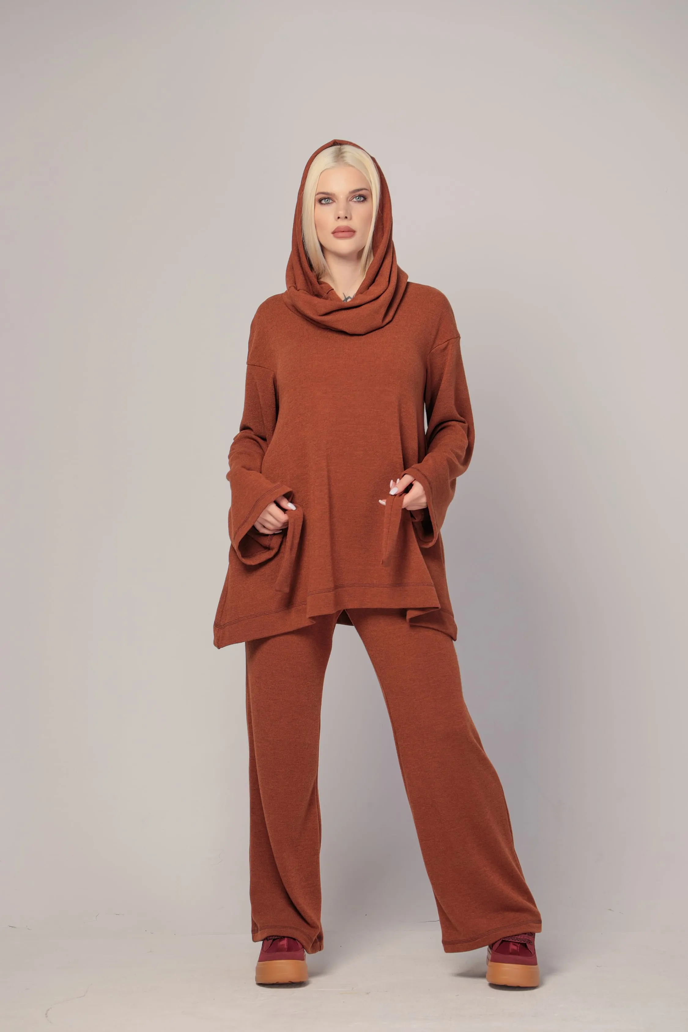 Loose airy hoodie - CIELA