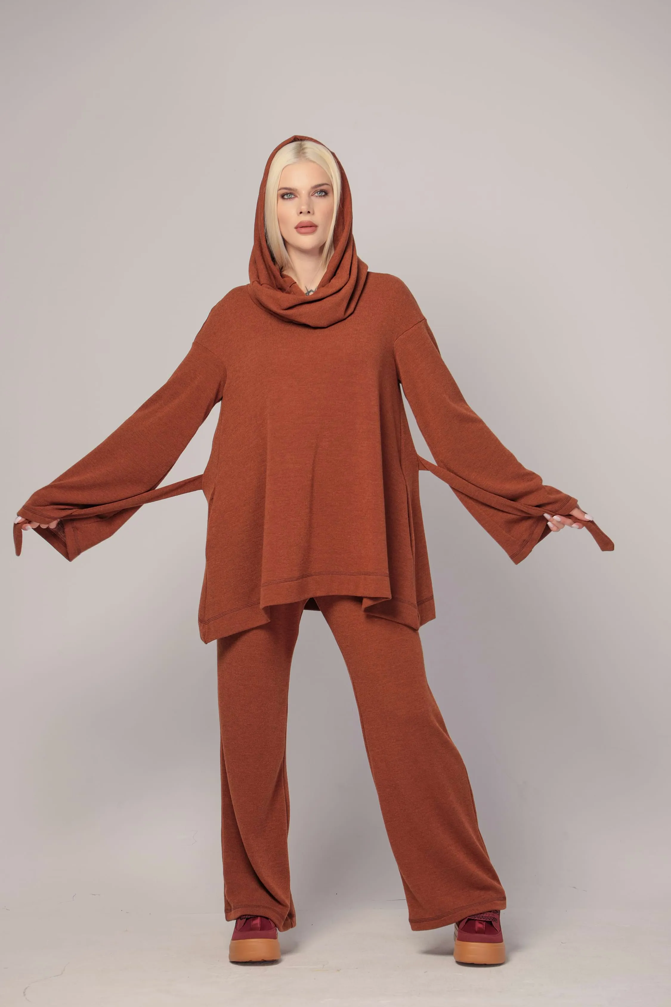 Loose airy hoodie - CIELA