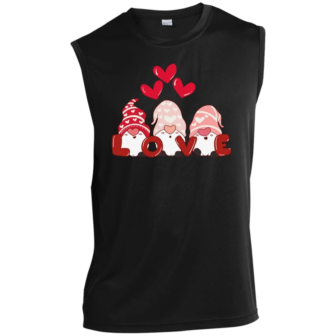 love gnome ST352 Men’s Sleeveless Performance Tee