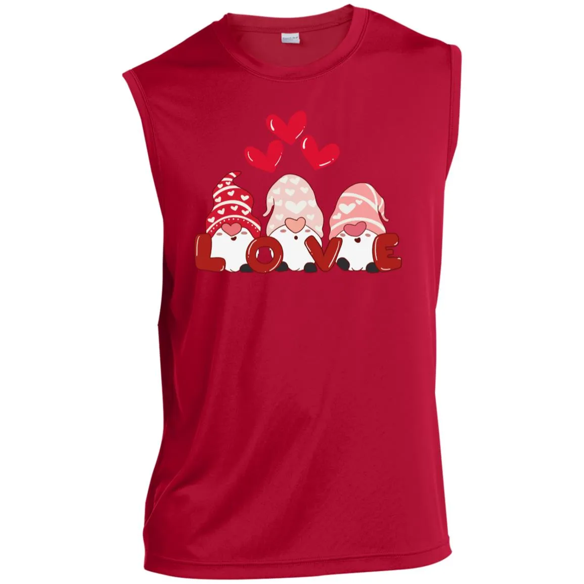 love gnome ST352 Men’s Sleeveless Performance Tee