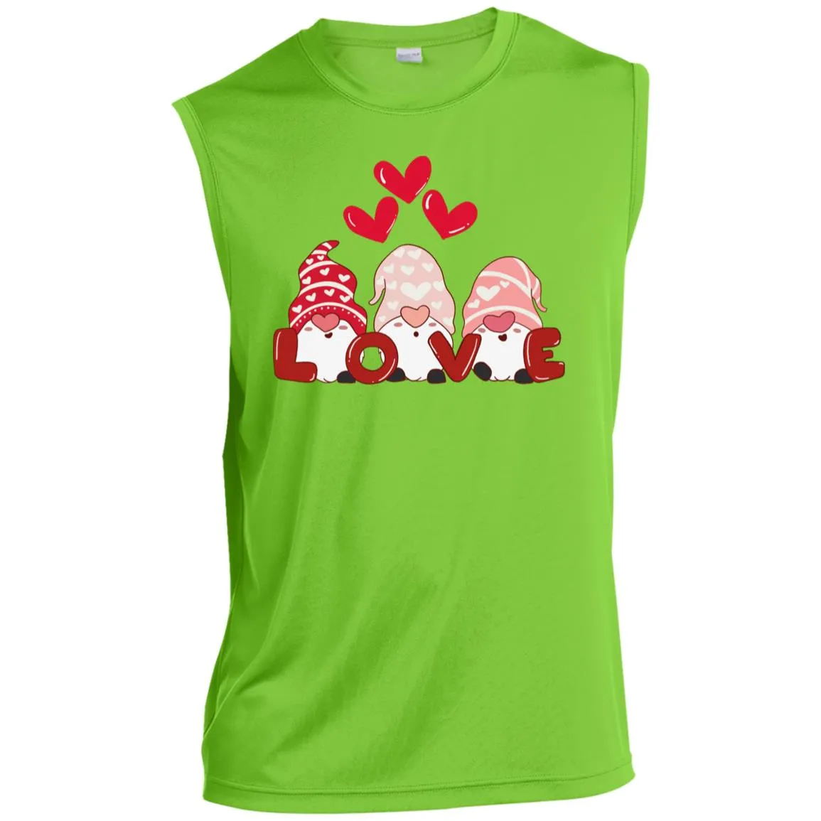 love gnome ST352 Men’s Sleeveless Performance Tee