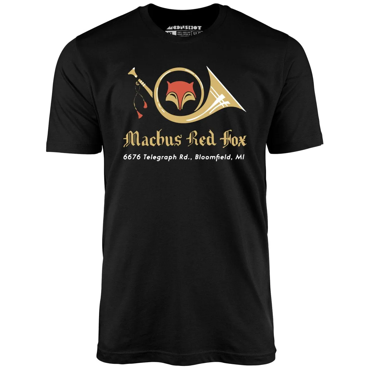Machus Red Fox - Bloomfield, MI - Vintage Restaurant - Unisex T-Shirt