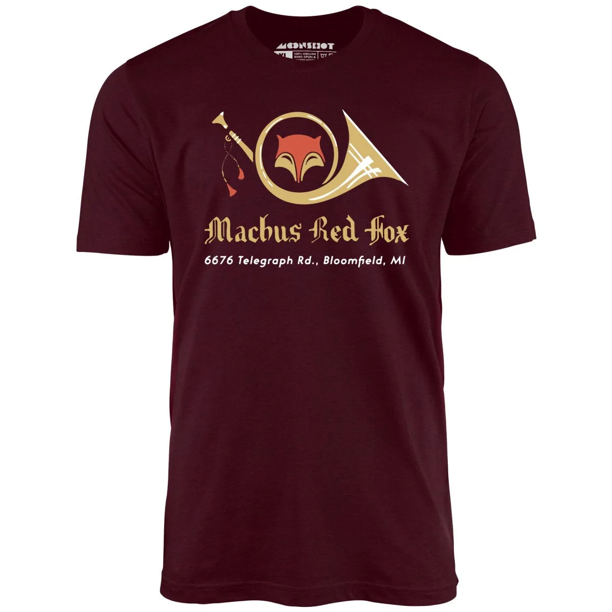 Machus Red Fox - Bloomfield, MI - Vintage Restaurant - Unisex T-Shirt