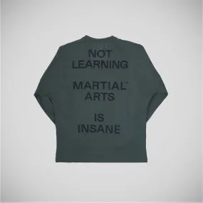 Manto Insane Oversize Long Sleeve T-Shirt Khaki