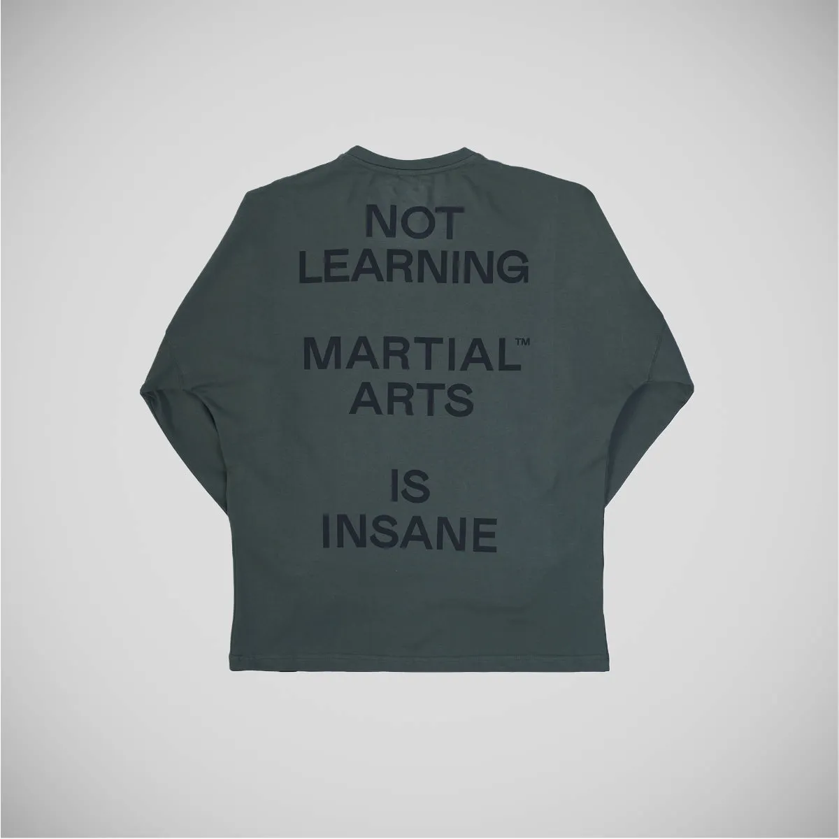 Manto Insane Oversize Long Sleeve T-Shirt Khaki