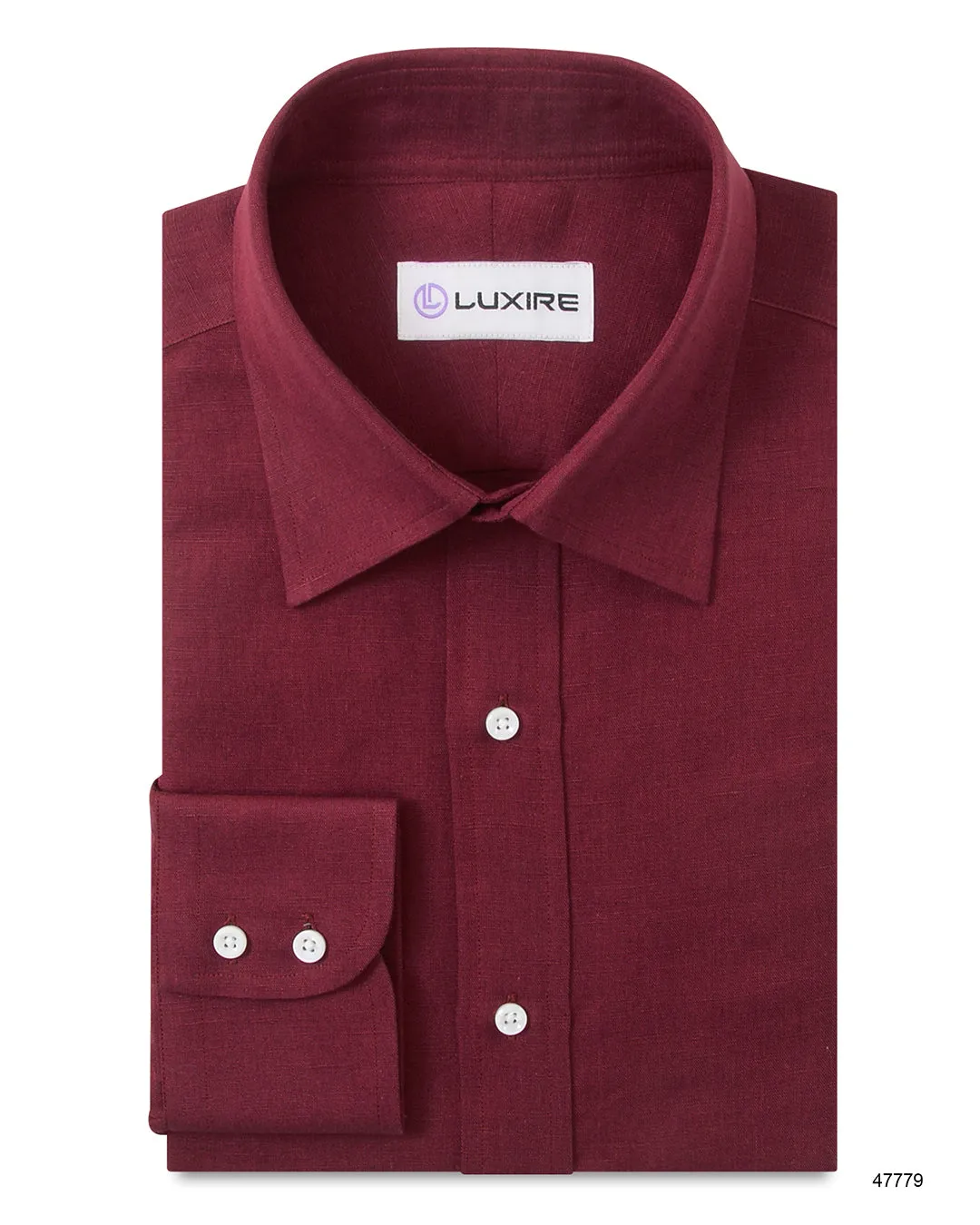 Maroon Cool Linen Cotton