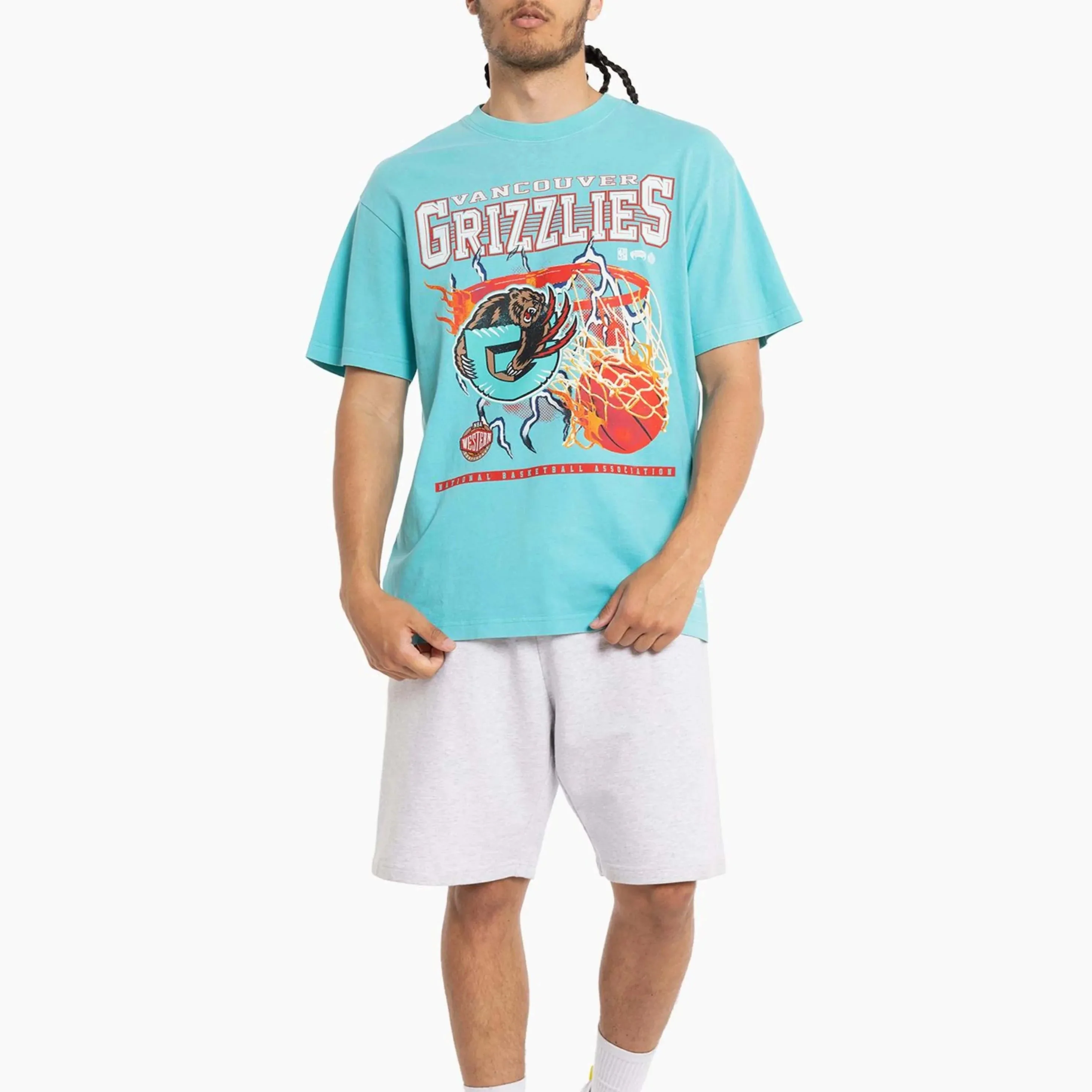 Mitchell & Ness - Vancouver Grizzles Lightning Hoop Tee
