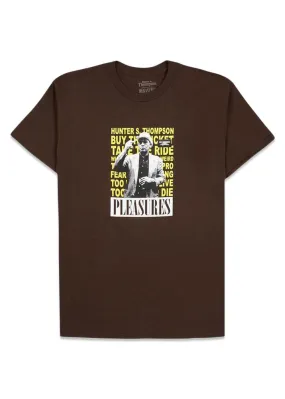 no smoking t-shirt - Brown