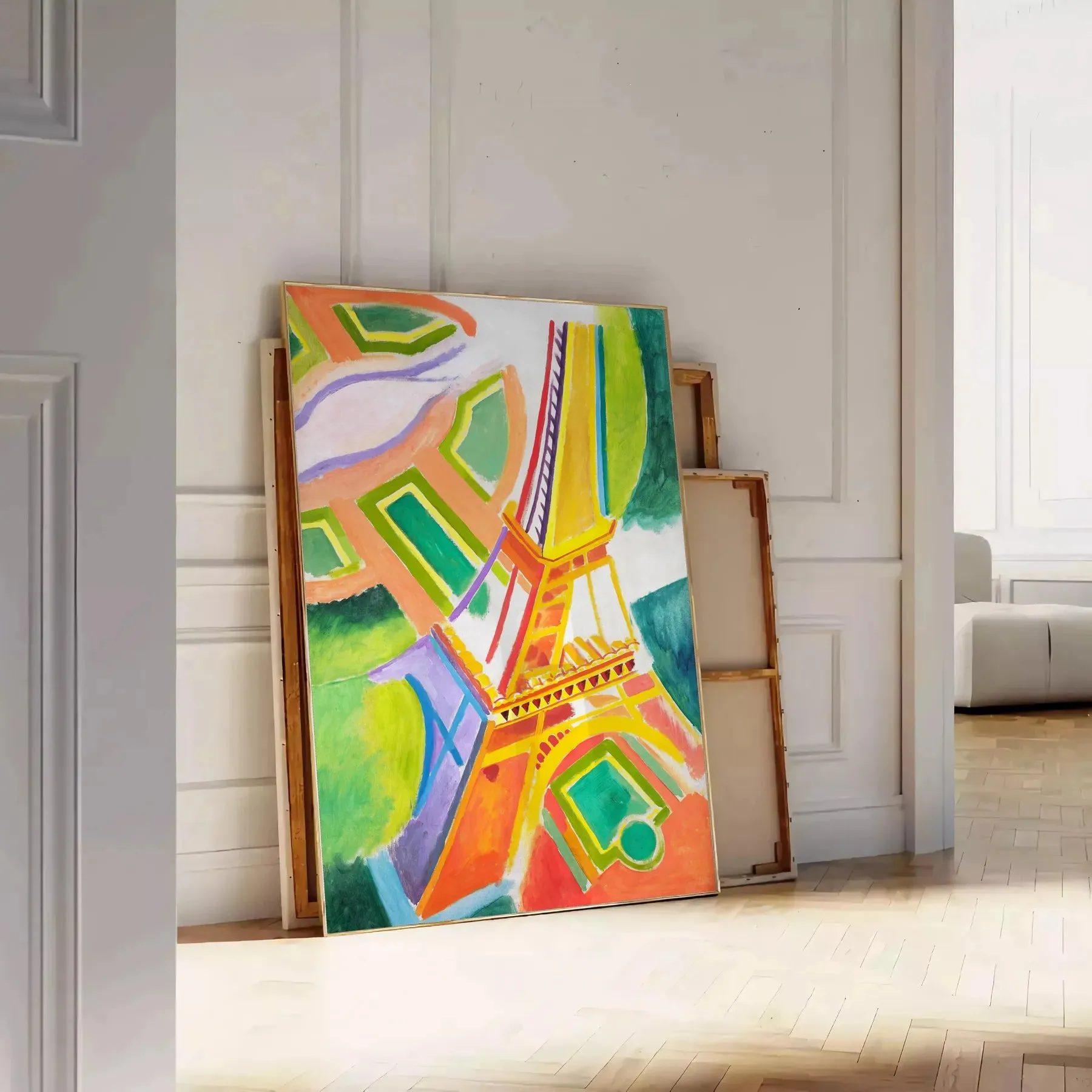 Paris Painting Graphic Poster