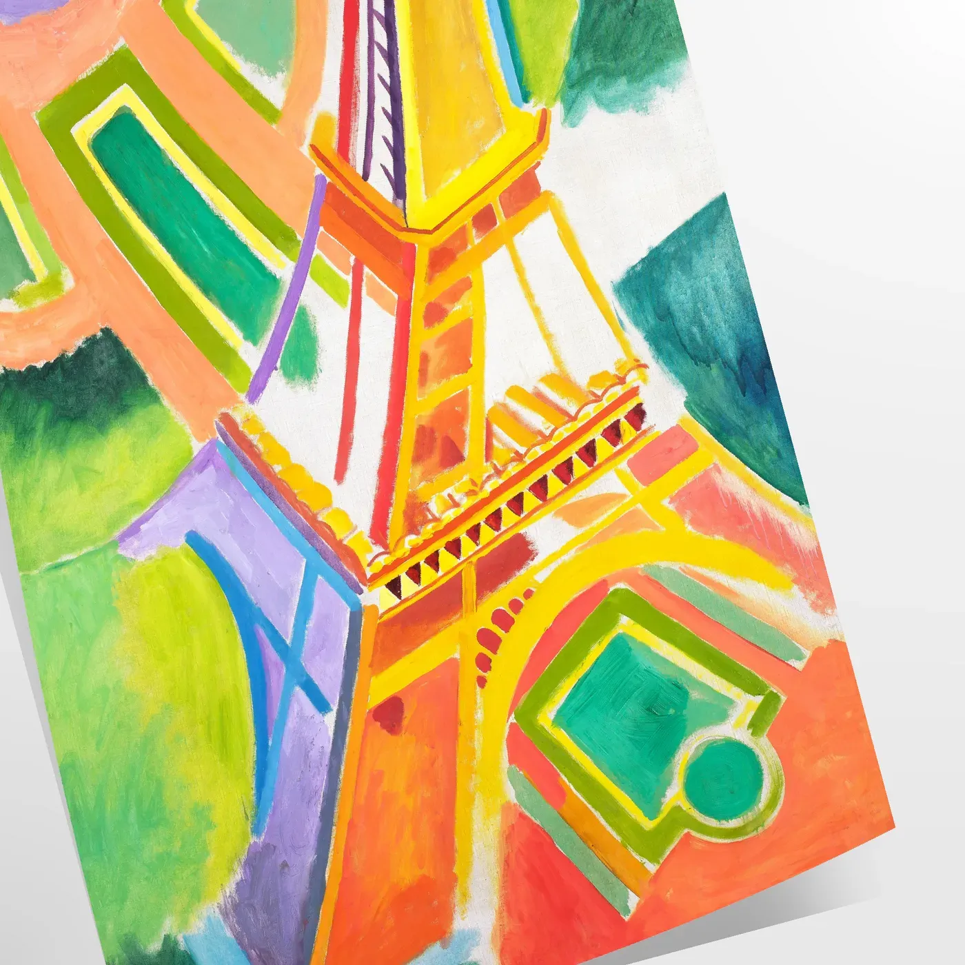 Paris Painting Graphic Poster