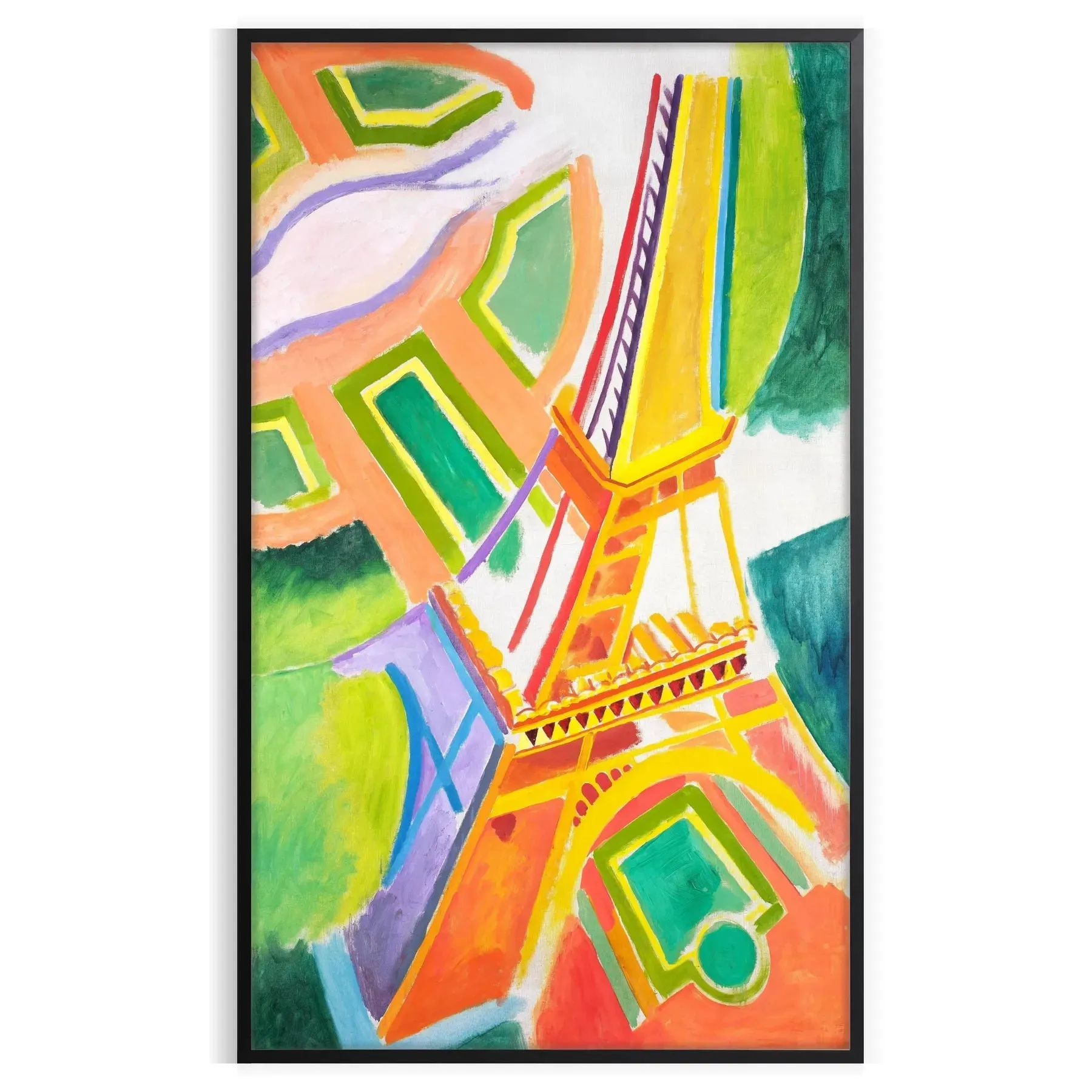 Paris Painting Graphic Poster