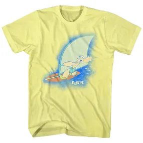 Popeye Sailin' On Men's T-Shirt