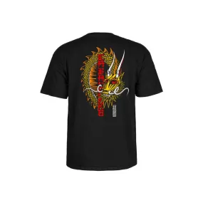 Powell Peralta Steve Caballero Ban This Dragon Tee - Black