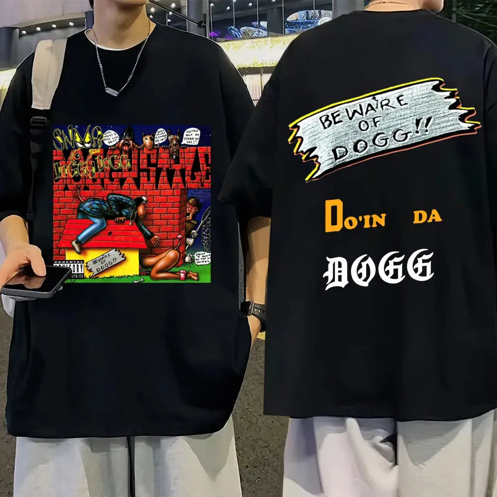 Rapper Royalty Snoop Dogg 90s Y2K Doggystyle Streetwear – Oversized Harajuku Hype T-Shirt for Men, Women & Couples