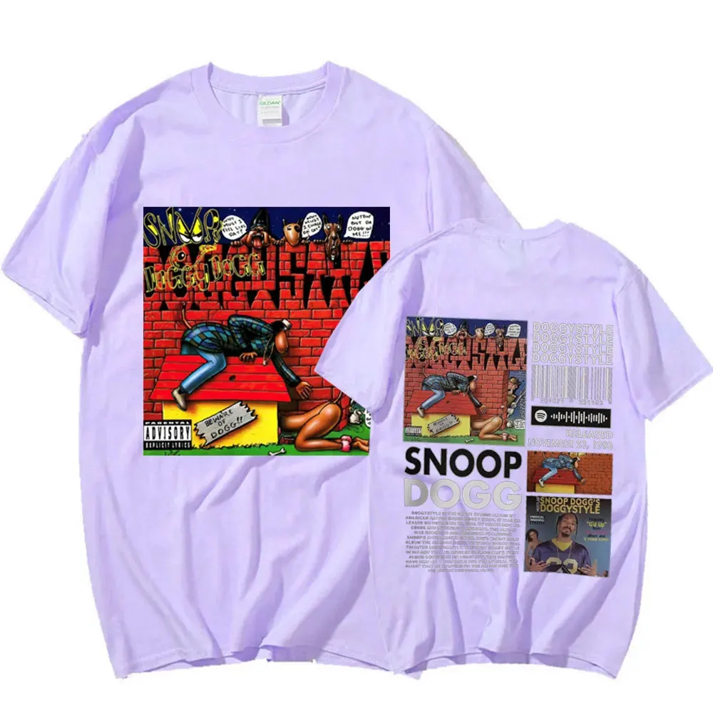 Rapper Royalty Snoop Dogg 90s Y2K Doggystyle Streetwear – Oversized Harajuku Hype T-Shirt for Men, Women & Couples
