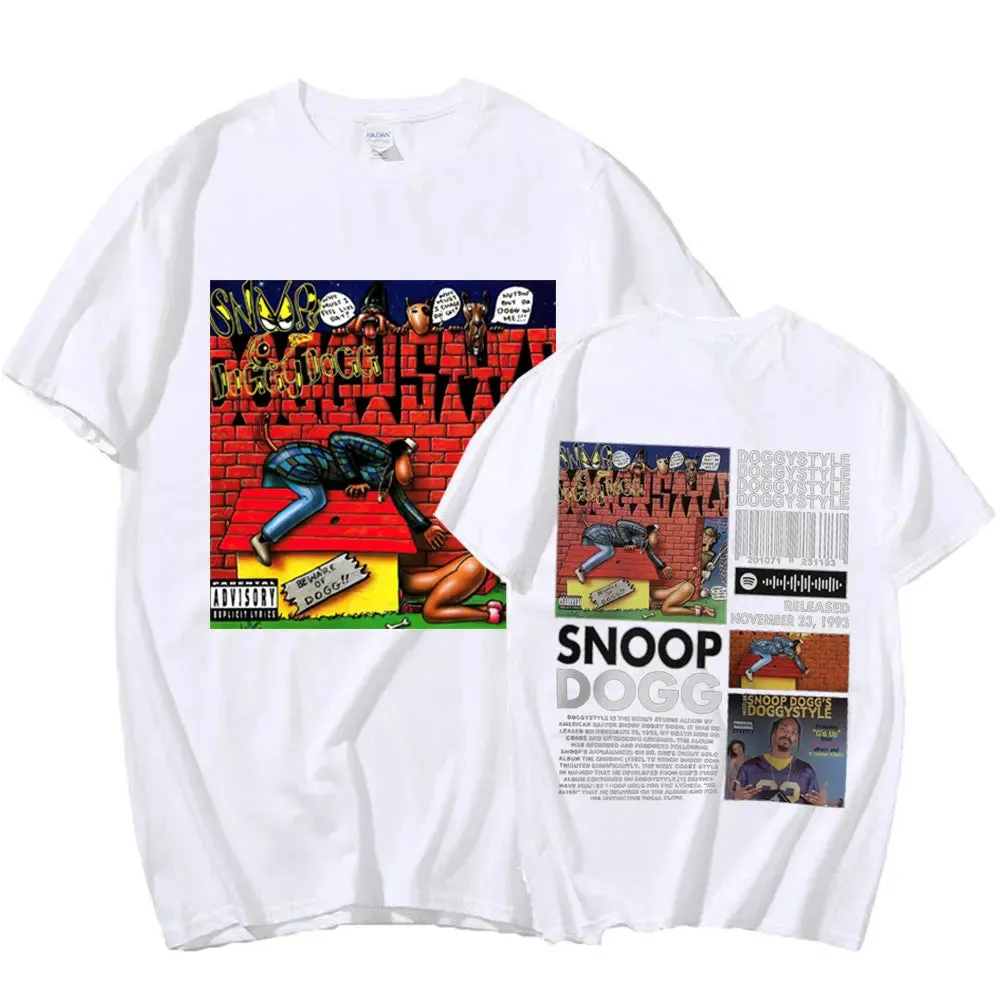 Rapper Royalty Snoop Dogg 90s Y2K Doggystyle Streetwear – Oversized Harajuku Hype T-Shirt for Men, Women & Couples