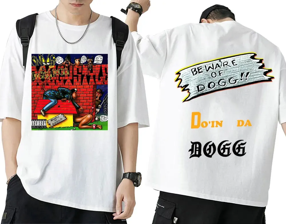 Rapper Royalty Snoop Dogg 90s Y2K Doggystyle Streetwear – Oversized Harajuku Hype T-Shirt for Men, Women & Couples