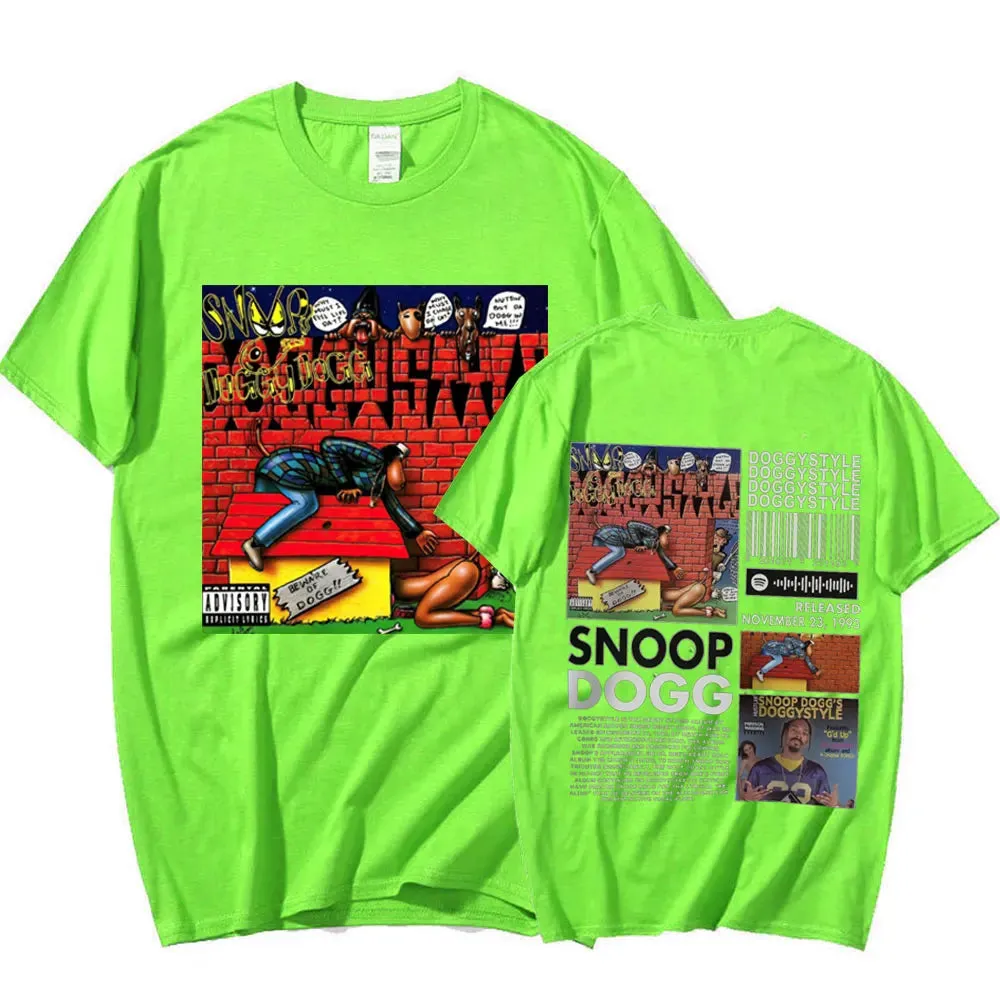 Rapper Royalty Snoop Dogg 90s Y2K Doggystyle Streetwear – Oversized Harajuku Hype T-Shirt for Men, Women & Couples