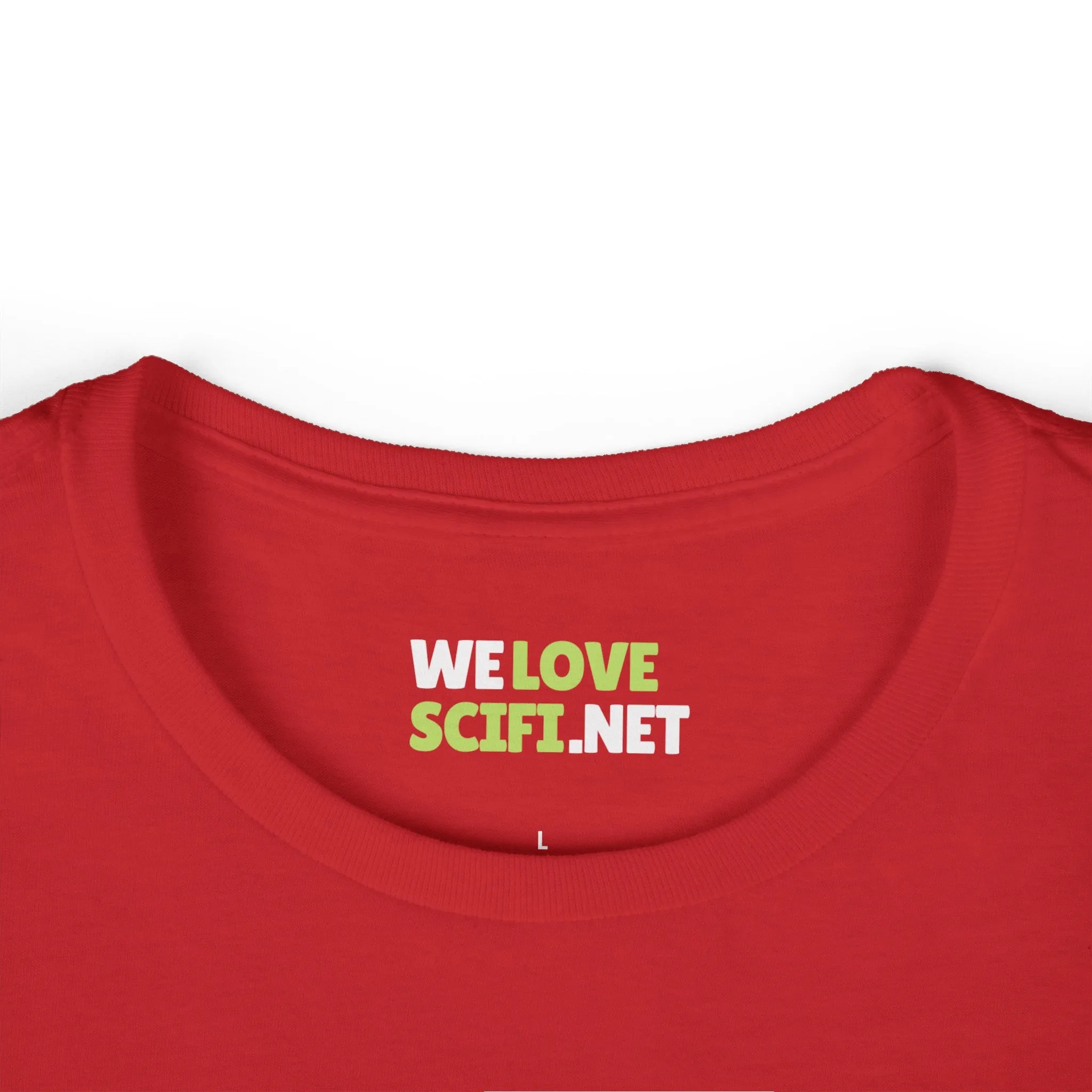 Read That Book SpaceArt Astronaut Woman's Tee