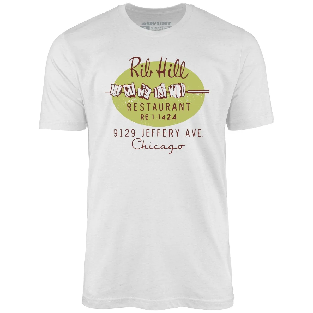 Rib Hill - Chicago, IL - Vintage Restaurant - Unisex T-Shirt