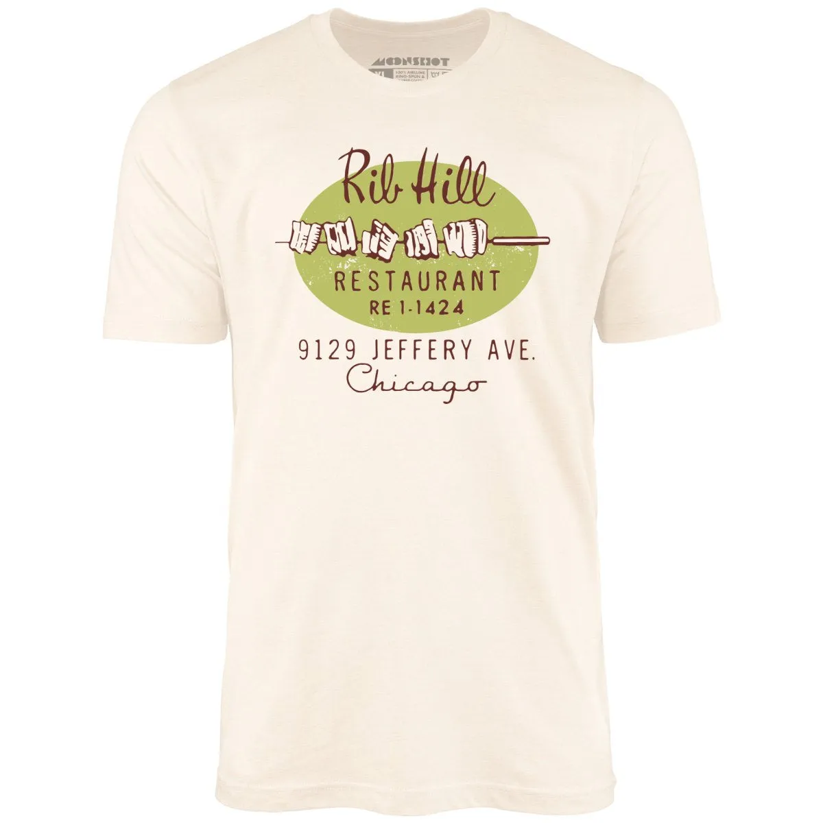 Rib Hill - Chicago, IL - Vintage Restaurant - Unisex T-Shirt