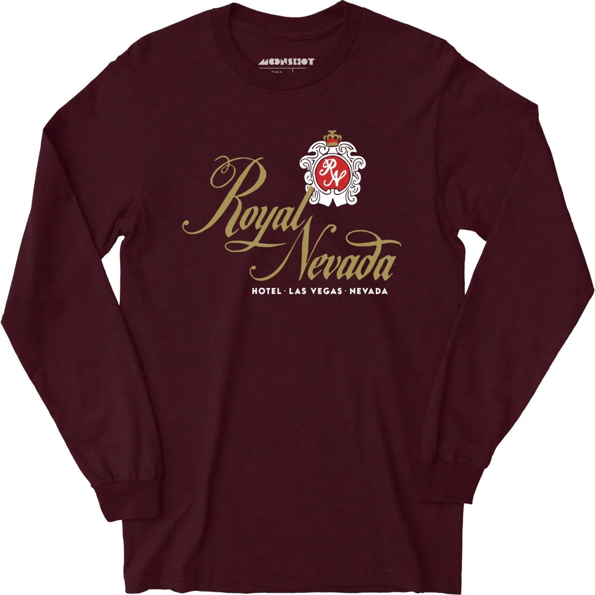 Royal Nevada Hotel & Casino - Vintage Las Vegas - Long Sleeve T-Shirt
