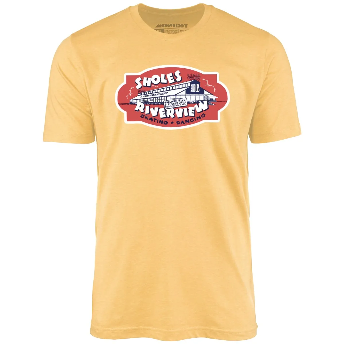 Sholes Riverview - Dorchester, MA - Vintage Roller Rink - Unisex T-Shirt