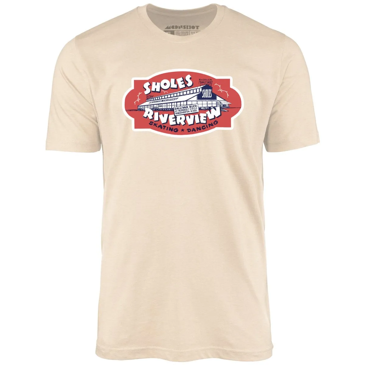 Sholes Riverview - Dorchester, MA - Vintage Roller Rink - Unisex T-Shirt