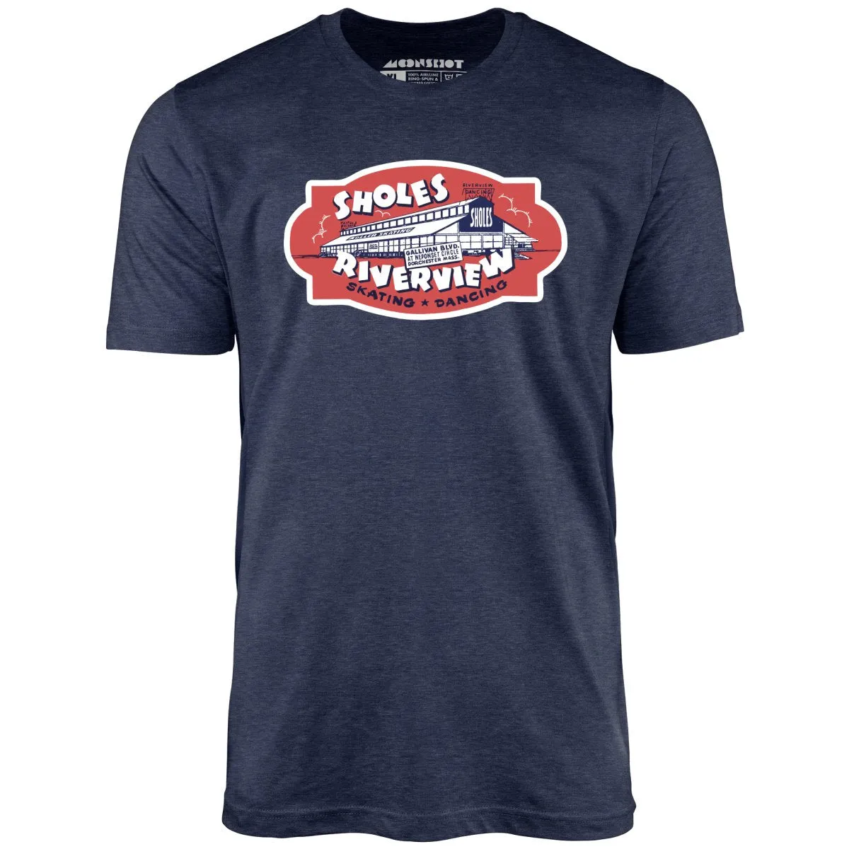 Sholes Riverview - Dorchester, MA - Vintage Roller Rink - Unisex T-Shirt