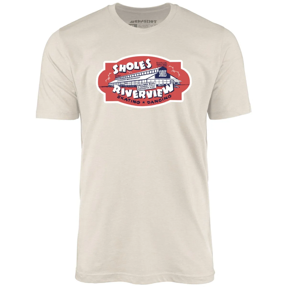 Sholes Riverview - Dorchester, MA - Vintage Roller Rink - Unisex T-Shirt