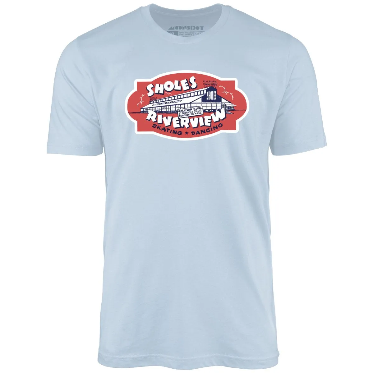 Sholes Riverview - Dorchester, MA - Vintage Roller Rink - Unisex T-Shirt