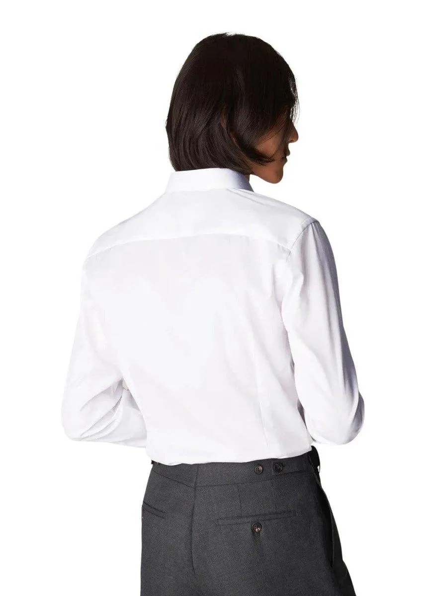 Signature twill shirt - White