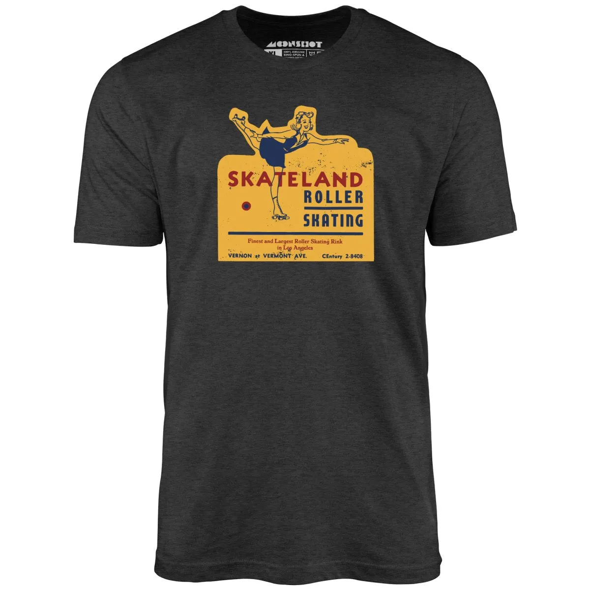 Skateland - Los Angeles, CA - Vintage Roller Rink - Unisex T-Shirt