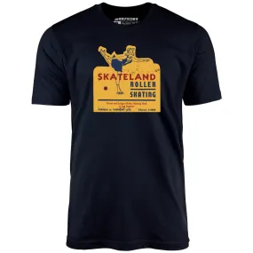Skateland - Los Angeles, CA - Vintage Roller Rink - Unisex T-Shirt