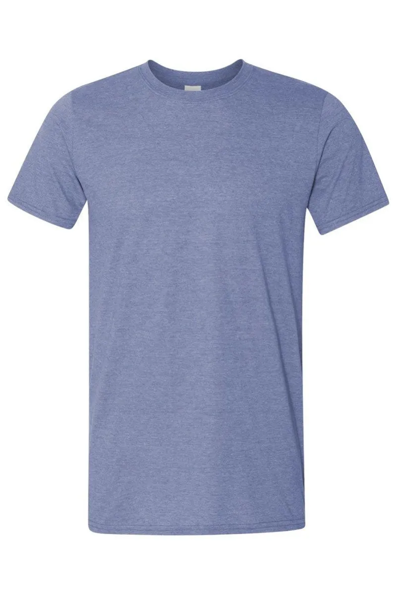 Softball Bow Softstyle Adult T-Shirt