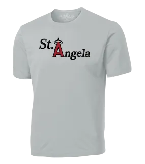 St-Angela Adult Dri-Fit T-Shirt with Printed Logo