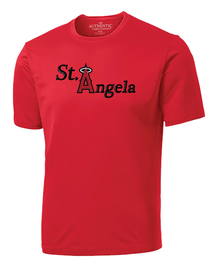 St. Angela Youth Dri-Fit T-Shirt with Printed Logo