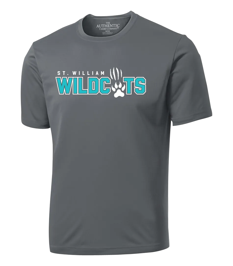 St. William Youth Dri-Fit T-Shirt with Printed Logo